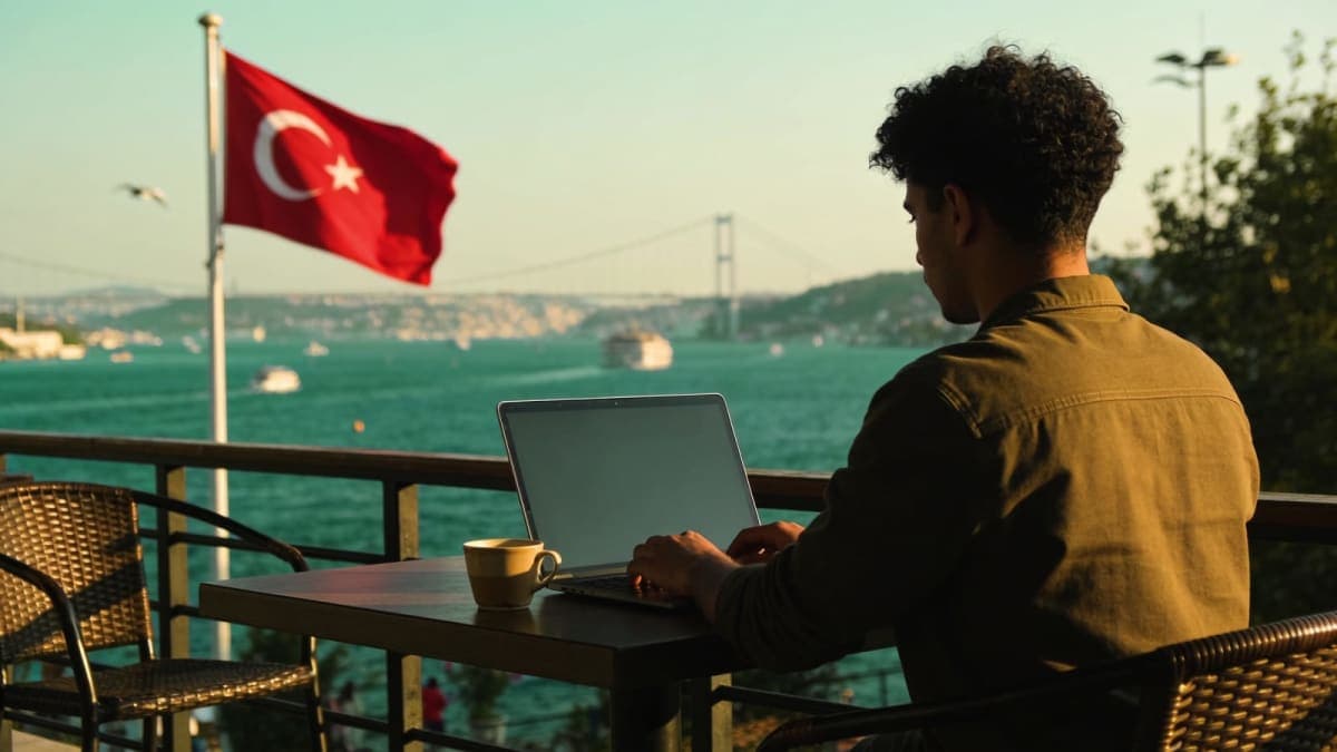 Yabancı, Türkiye'de dijital göçebe vizesi ve ikamet izni için online başvuru yapıyor