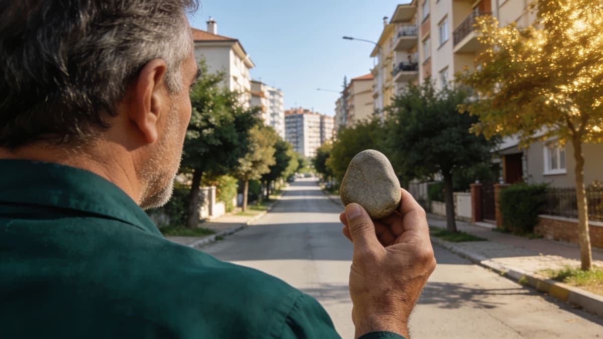 Türkiye’de uzun dönem ikamet izni başvurusu için belgelerini inceleyen yabancı başvuru sahibi