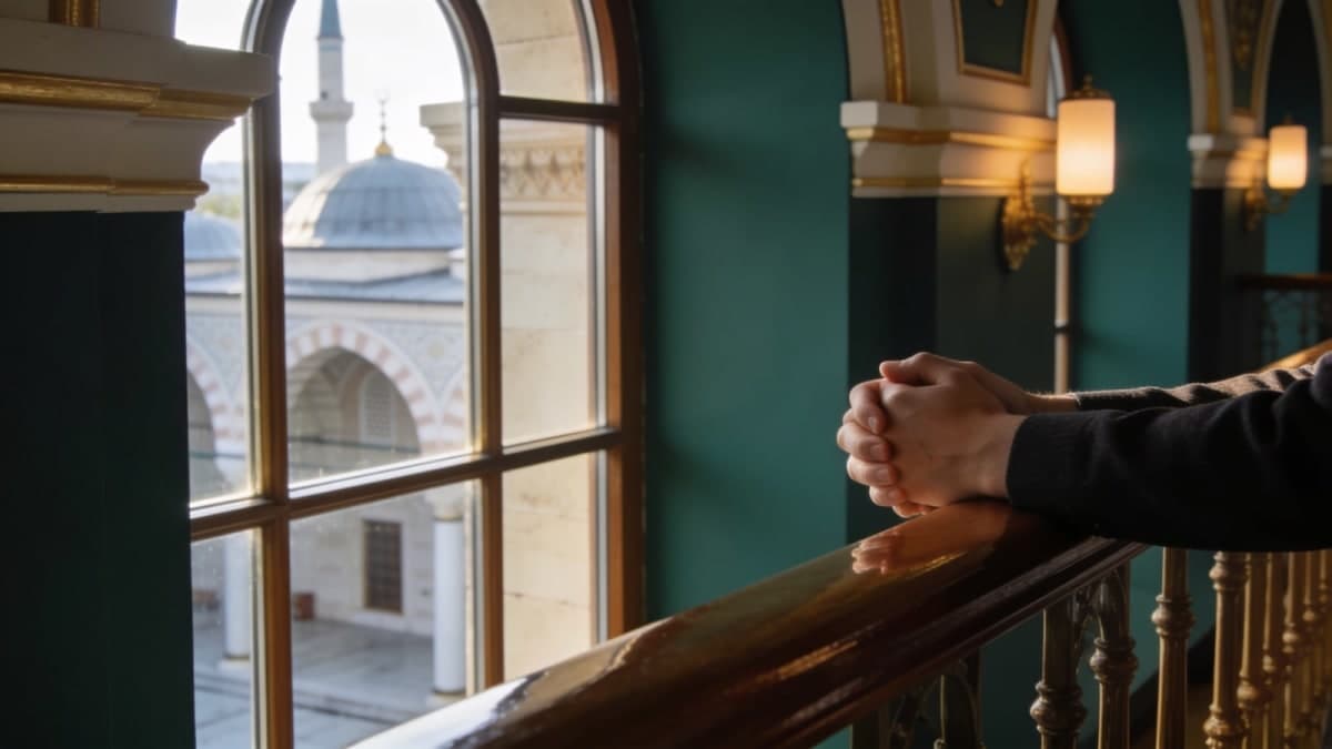A foreigner residing in Turkey reviewing documents for a citizenship application file