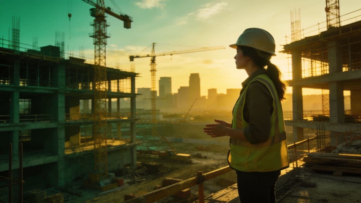 Foreign worker preparing documents for work permit application in Turkey