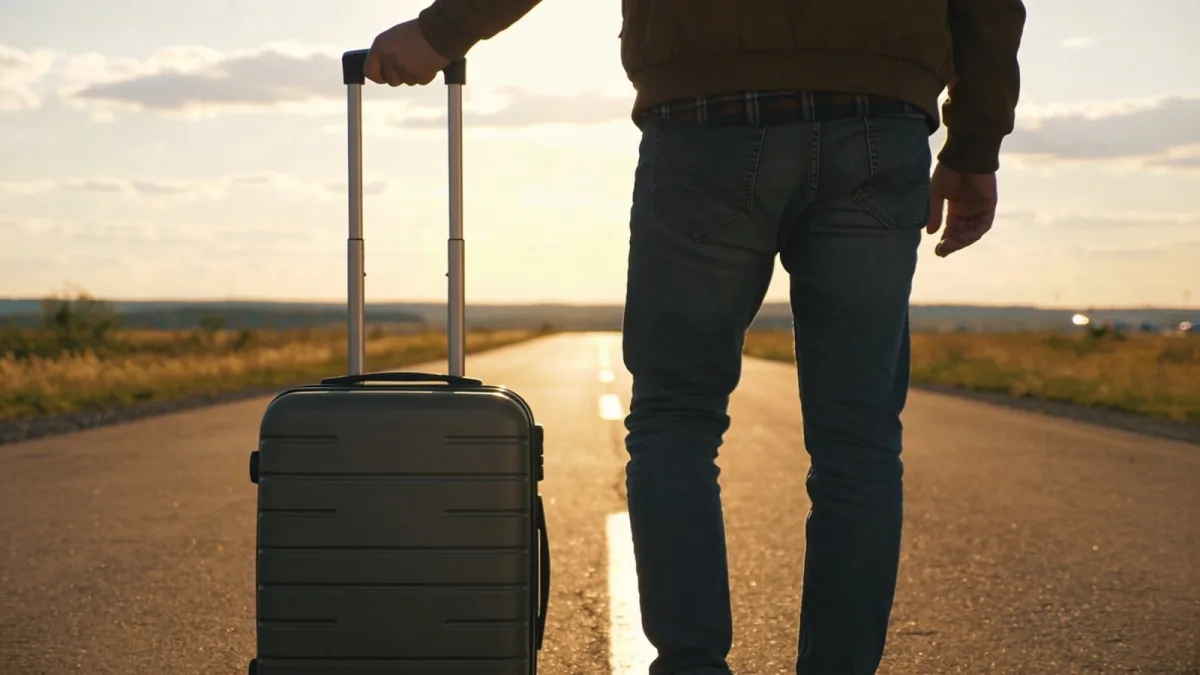 Pasaport ve aile birleşimi vizesi başvuru belgeleri bulunan masa
